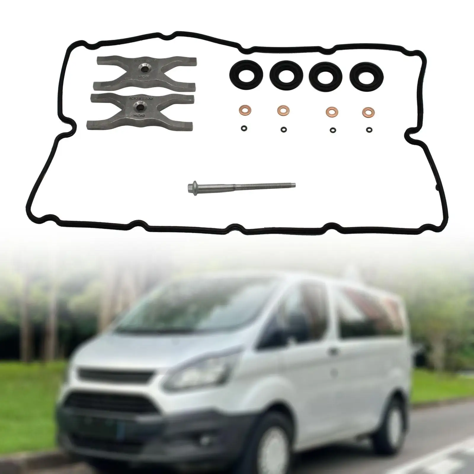 Rocker Cover Gasket High Performance 6C1Q-9M577-ab Premium Accessories 1372494 for Land Rover Defender 2.2 90 kW 2.4 90 kW