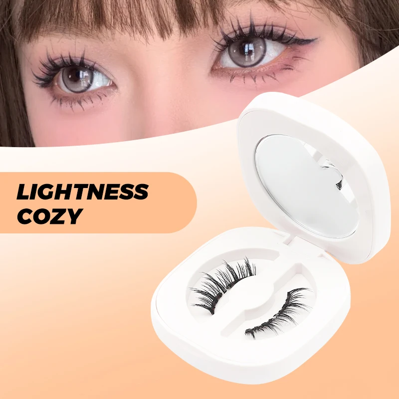 Magnetische Wimpern wasserdicht magnetisches Set natürliche falsche Wimpern weiche magnetische Wimpern magnetische Wimpern Set Pinzette Make-up – Detail 5