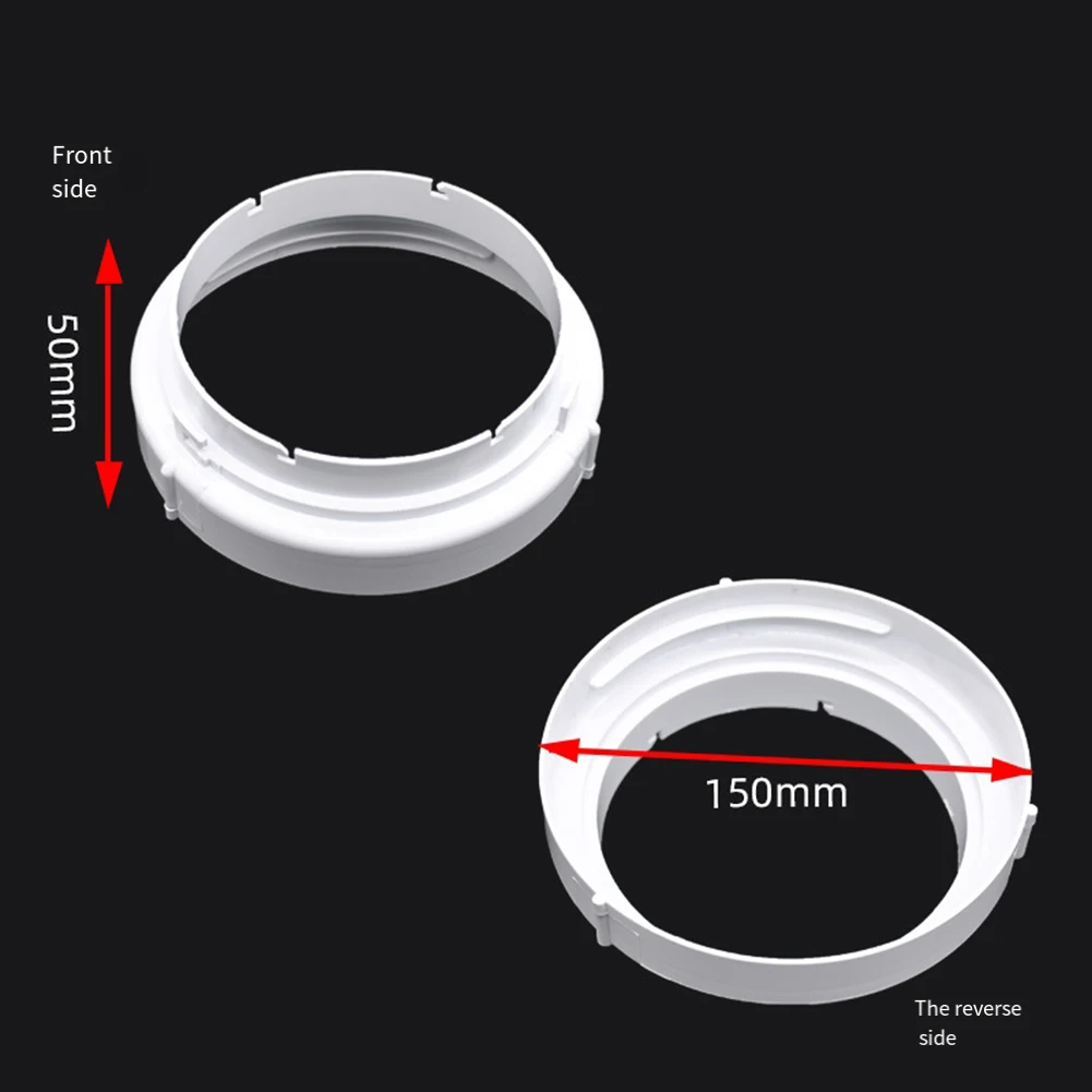 Adaptador deflector de ventana de junta de tubo de escape de aire acondicionado móvil Midea, adaptador de persiana de ventana portátil de 15CM