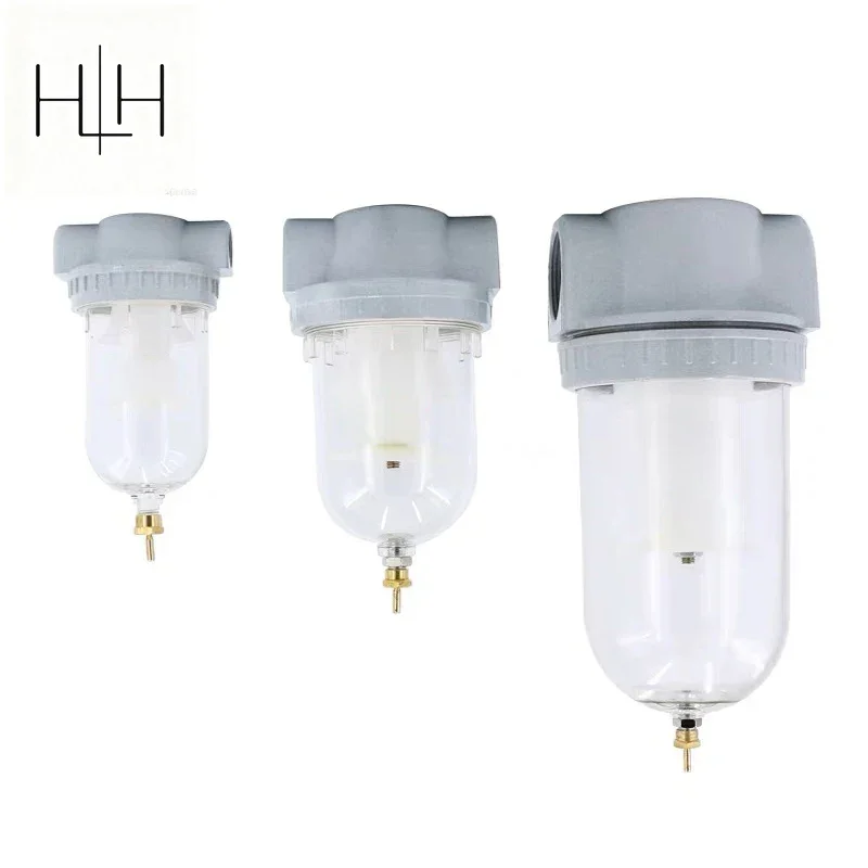 HLH 1 PCS QSL Series Compressed Air Pneumatic Filter QSL-08/10/15/20/25/32/40/50 Air Filter Oil-water Separator