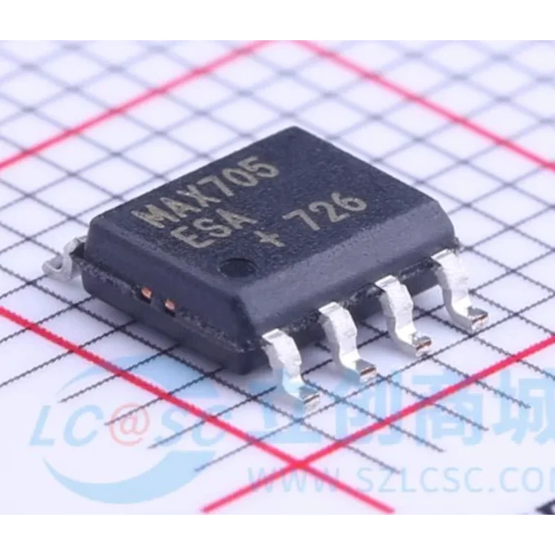 15PCS MAX705CSA MAX705ESA SOP-8 100% New original Chipset IC Electronic Component SMD
