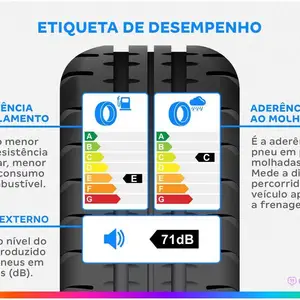 Pneu Aro 14” 175/70R14 Goodyear 88T Direction Touring 2 Goodyear 11 principais vendas peneu aro 14 pra carro - №2