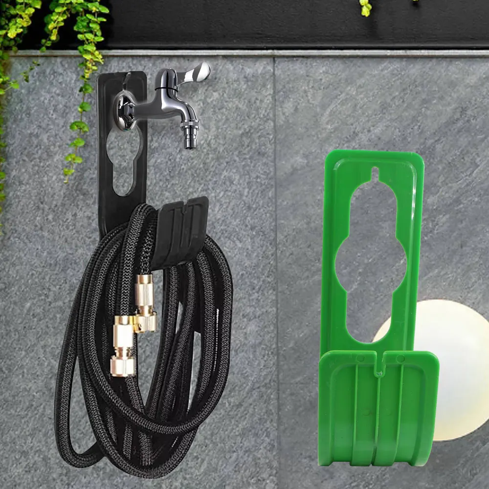 1PCS Garden Hose Storage Hanging Hook Watering Tubing Organizer Storage Holder Agriculture Pipe Reel Holder for Wall Tap Hanger