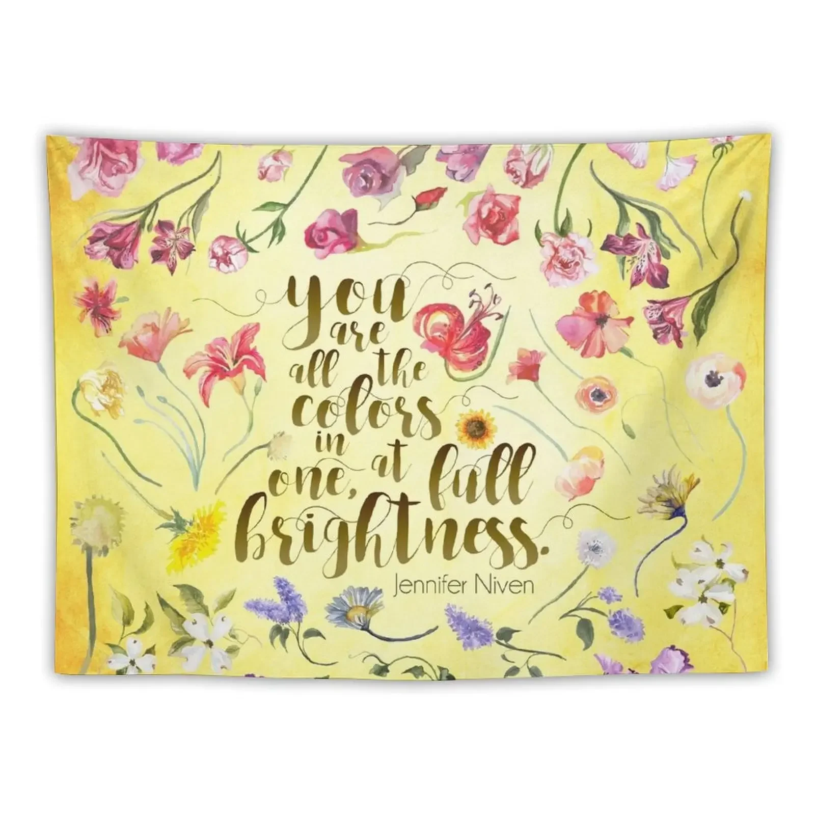 

You are all the colors in one, at full brightness.-Finch. All The Bright Places. Tapestry Decor For Bedroom Room Design Tapestry