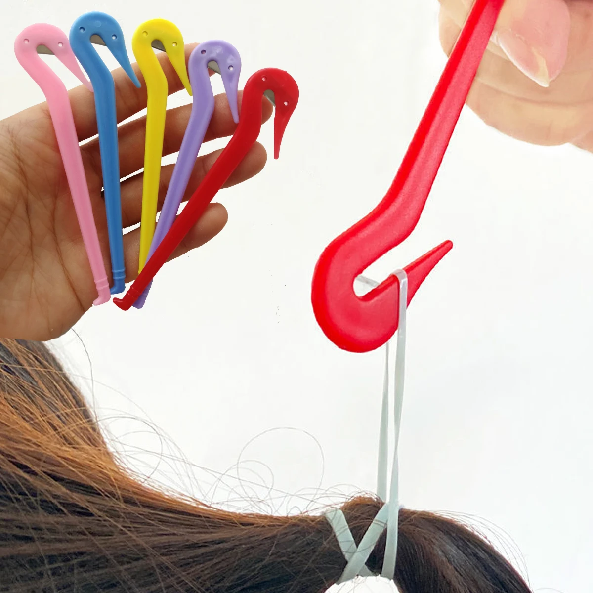 1PC Rubber Hair Band Cutter Safe Hair Tie Remover Cutting Knife Girls DIY Hairstyle Tool Salon Hair Styling Headwear Accessory
