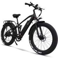 CMACEWHEEL TP26 Electric Bicycle 17Ah Li-battery 26*4.0 Fat Tire 750W Powerful Motor Full Suspension Electric Mountain Bike