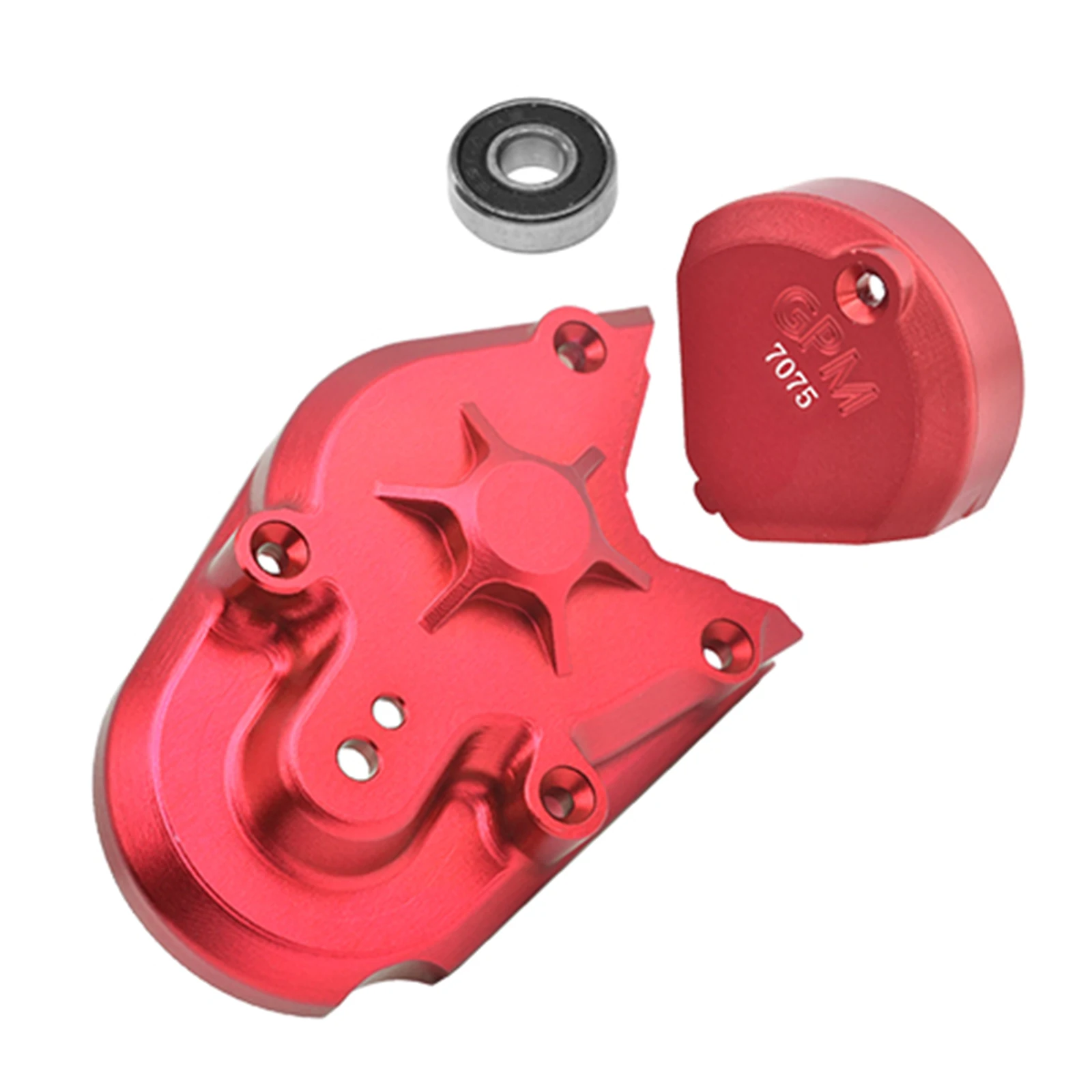 RC dla LOSI 1/4 PROMOTO-MX motocykl LOS06000 LOS06002 akcesoria do aktualizacji ze stopu metalu obudowa skrzyni biegów LOS262008