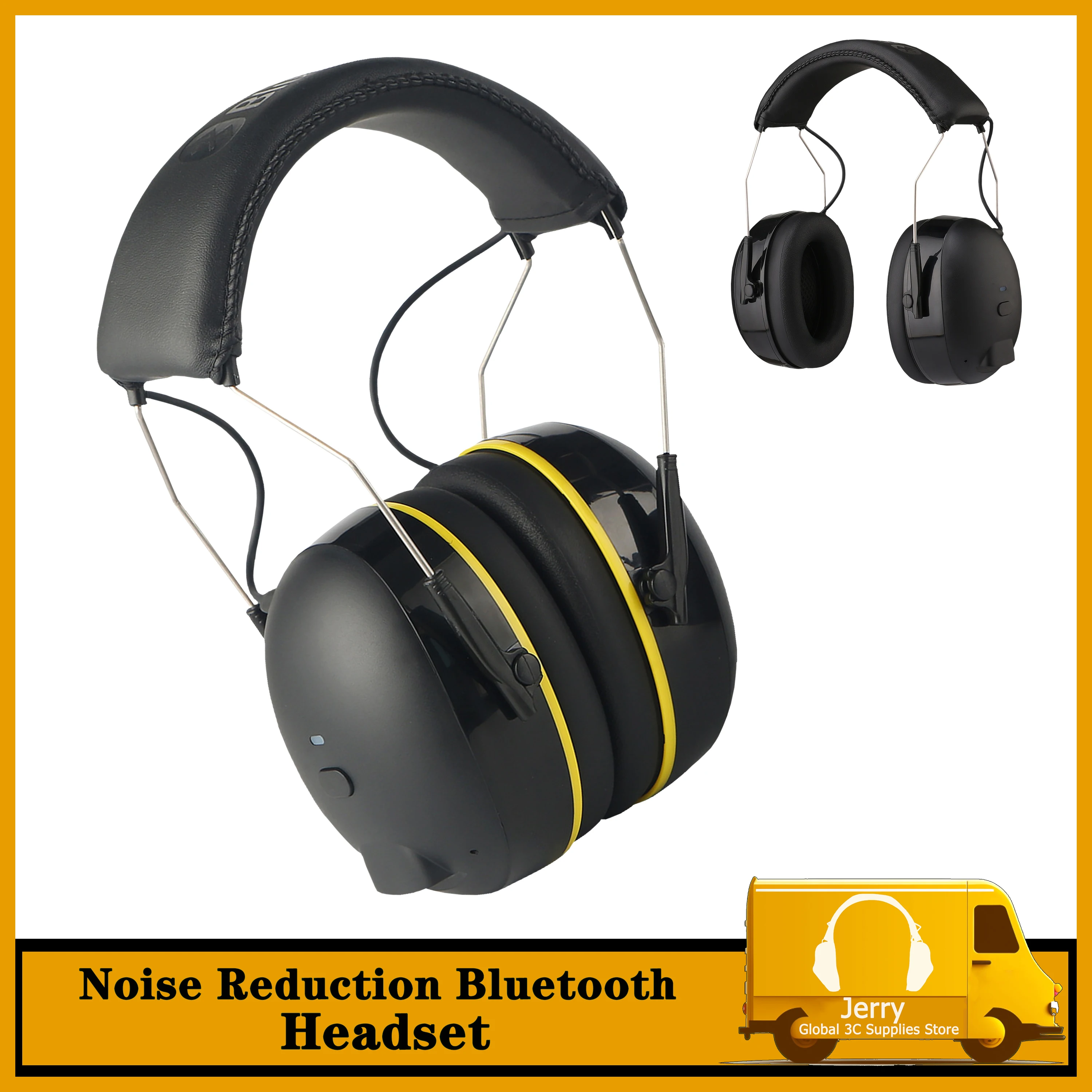 

Hearing Protector with Bluetooth Noise Reduction Safety Earmuffs 28dB Noise Canceling Ear Protection Headphones Hunting Shooting