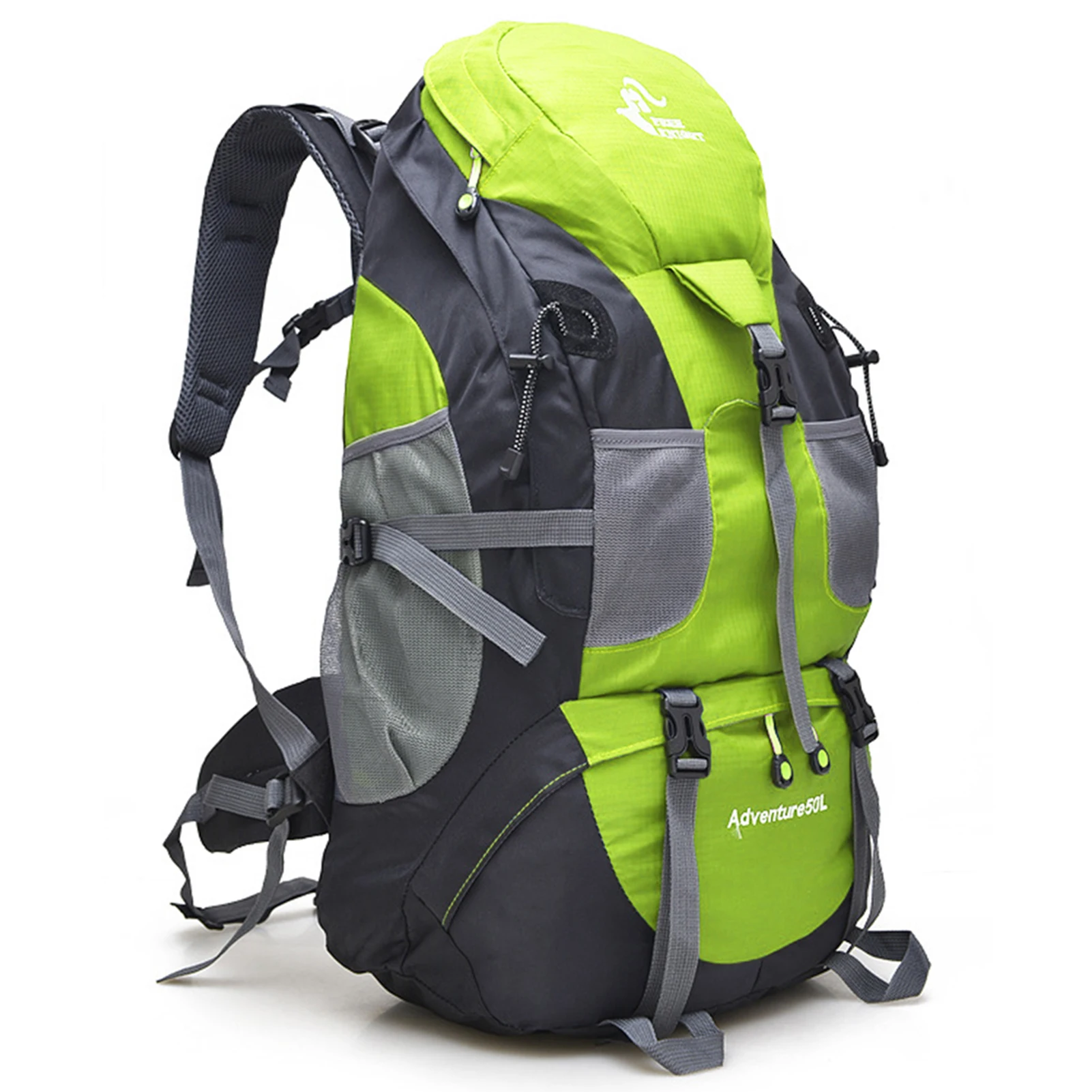 

Outdoor Climbing Backpack 50L Large Capacity Water-resistant Bag Daypack for Camping Backpacking Traveling Trekking Climbing