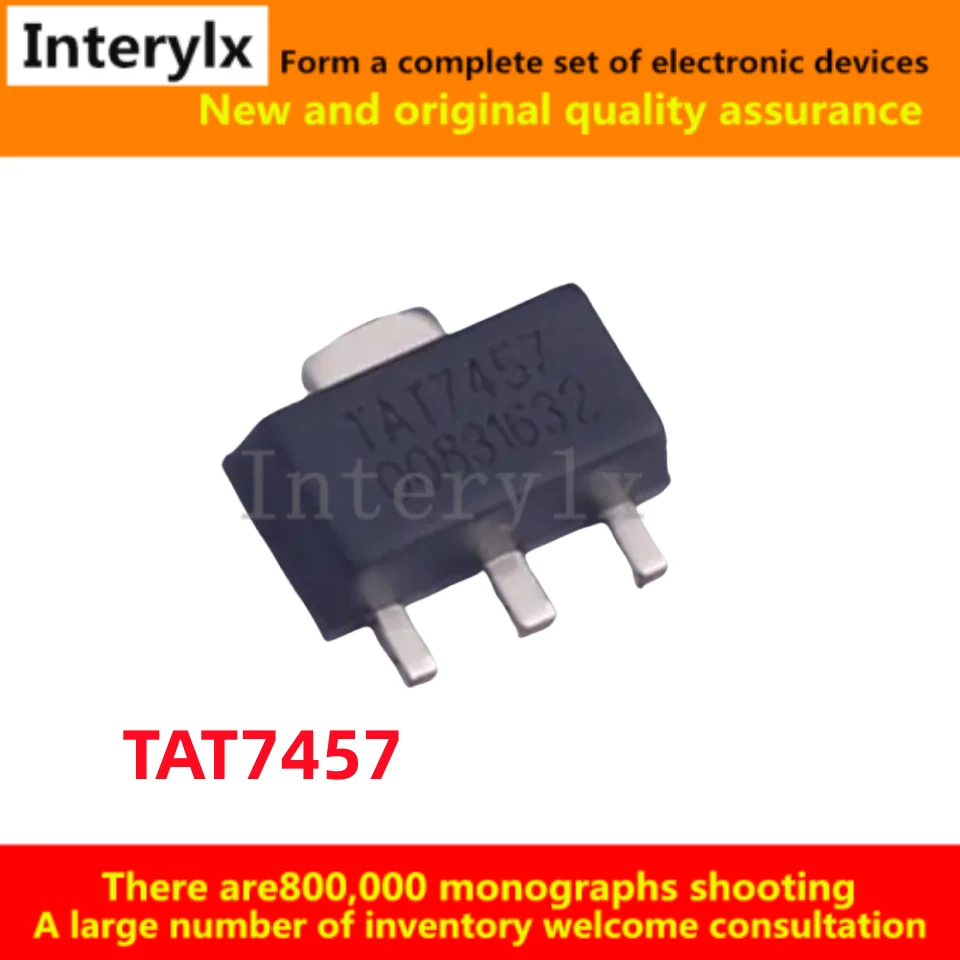 10Pcs/Lot Original TAT7457 TAT 7457 75Ω 2000MHz 70pHEMT Adjustable Gain RF Amplifier
