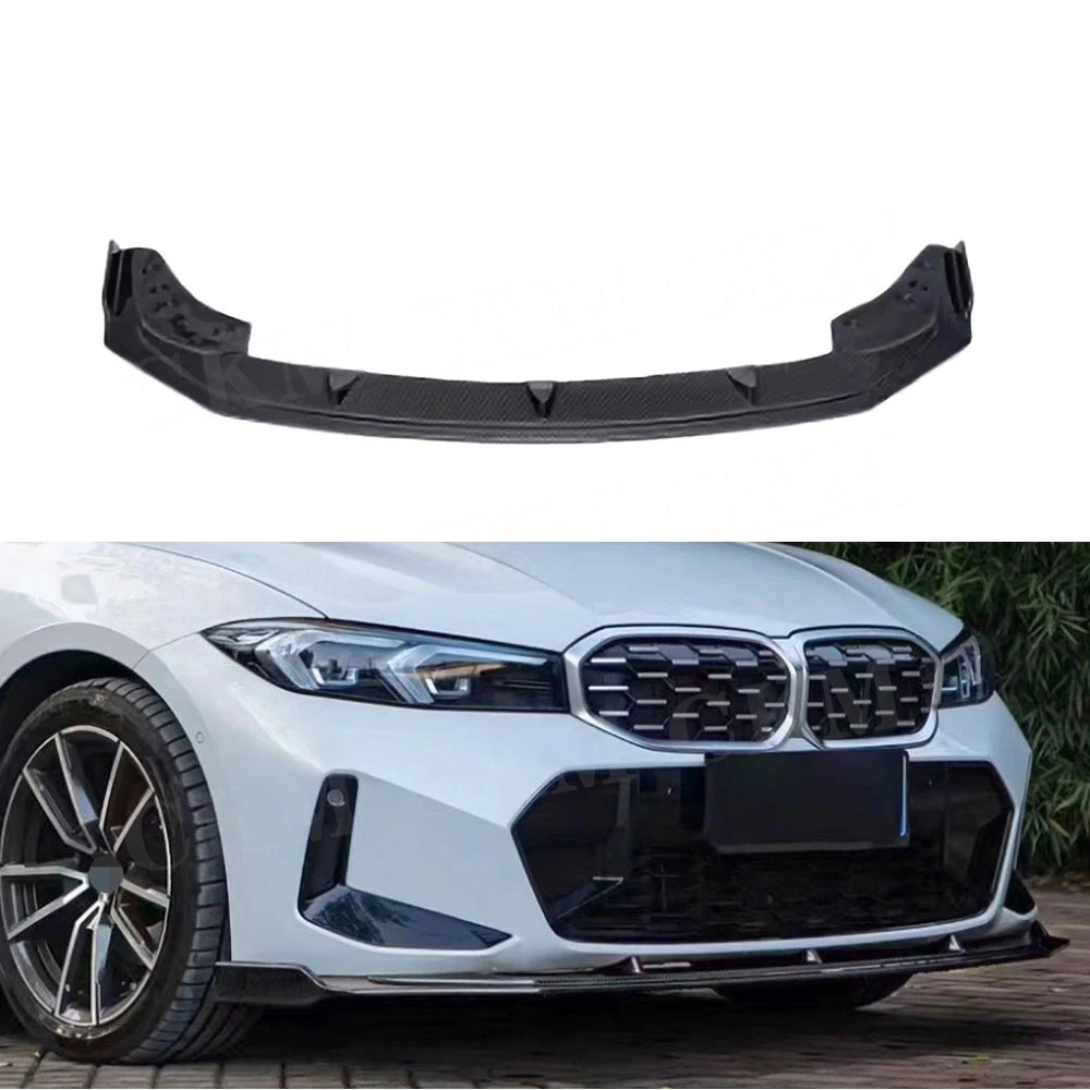 

Сухое углеродное волокно для BMW G20 CMST Sport 2023 + бампер для губ, подбородка, диффузор, комплект тюнинга, передний бампер для губ, крышка FRP C Style
