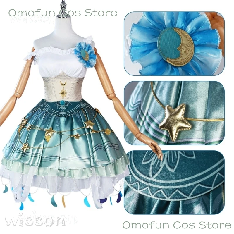 Female Dancer Cosplay Identity V Drifting Moonlight Outfit Costume Margaretha Zelle Halloween Fancy Dress Gown Anime Party Suit