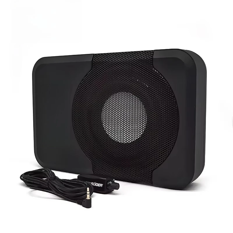 

Suoer Hot Sale 8 Inch Flat Subwoofer Car Underseat Rms 300w Sub Auto Subwoofer