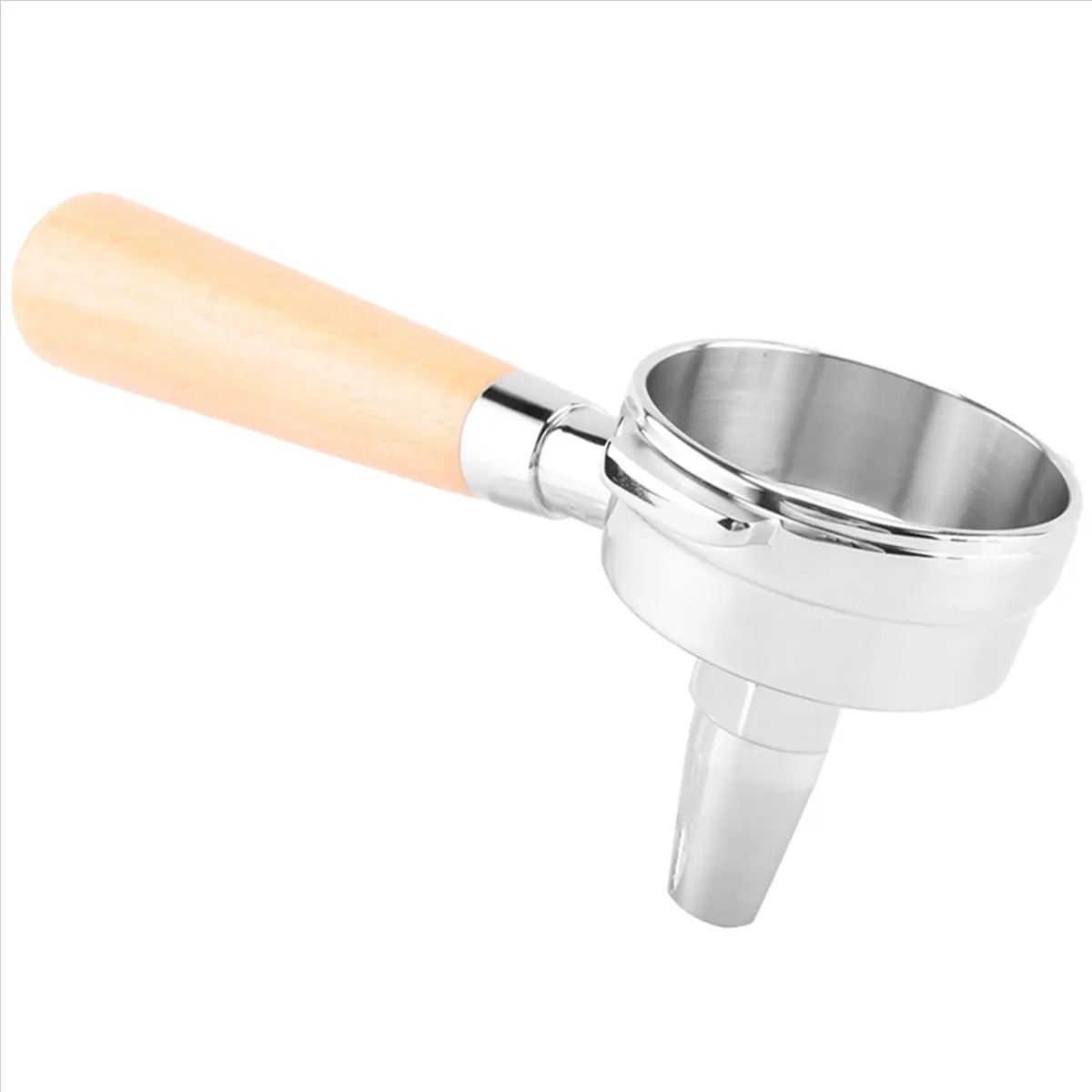 ABZF 2026 Tea Portafilter with Wooden Handle and Suit 58mm Coffee Machine/Teapresso Portafilter/Design for Tea Bag & Broken Tea