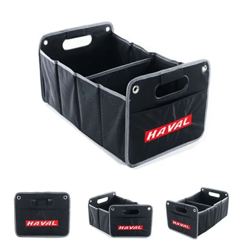 1X Trunk Organizer Foldable Storage For Haval M1 M2 M4 H2 H3 H5 H6 H7 H9 M6 F7 F7X Jolion 3rd Gen 2021 2022 2023 GT