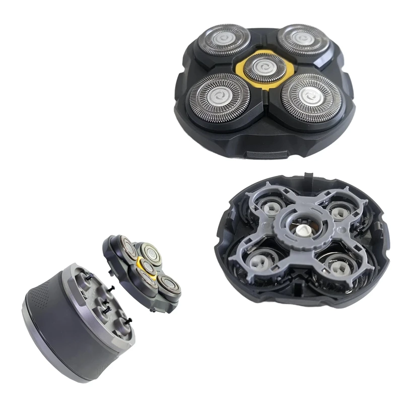 

Сменные насадки для бритвы, совместимые с бритвой Microtouch Titanium Head Shaver, для мужчин с бритвенной бородочкой, 1 шт.