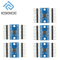 5PCS 3.3V 5V TXS0108E 8 Channel Logic Level Converter Convert TTL Bi-directional Mutual Convert For Arduino