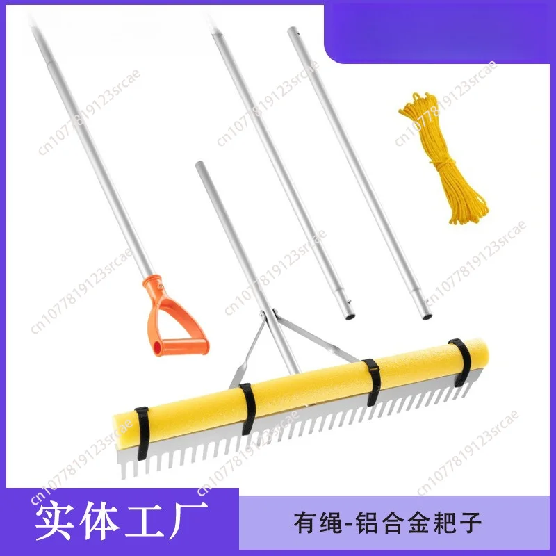 Directly from the manufacturer Corded Pond Rake, Aluminum Landscape Rake, Aquatic Weed Rake, Algae Leaf Rake