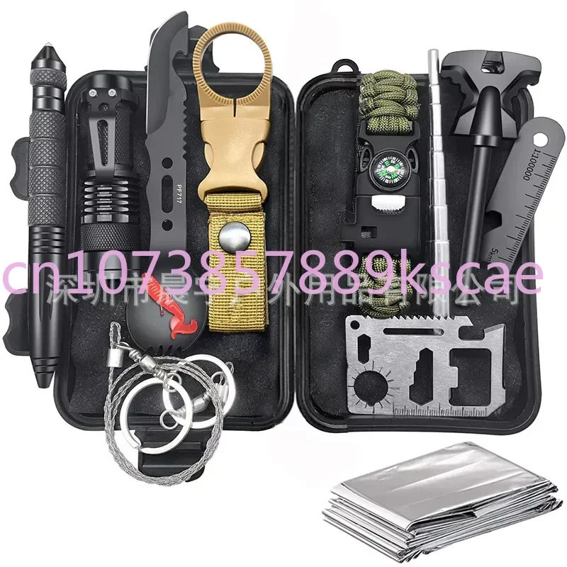 Outdoor Survival Equipment Outdoor Multi-Function Tool Kit Adventure Self-Defense First-Aid Appliance