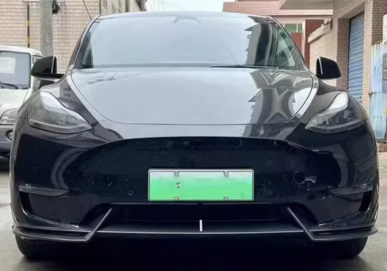 New！ Specially designed for Tesla Model Y Sport and Black Knight front lip modification accessories and front bumper protection