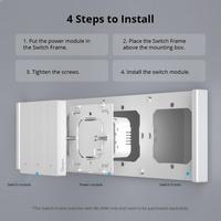 SONOFF Ewelink WiFi M5 80 Tpye White SwitchMan Smart Wall Switch Alexa Google Assistant Smartthings Apple Home