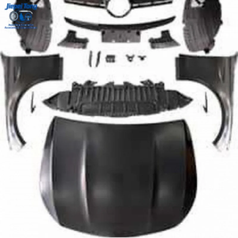 

Подходит для Mercedes-Benz E-Class W213 2017-2020 годов выпуска, модернизированный комплект для ширококузового автомобиля E63AMG: передний бампер, решетка радиатора, капот и крылья.