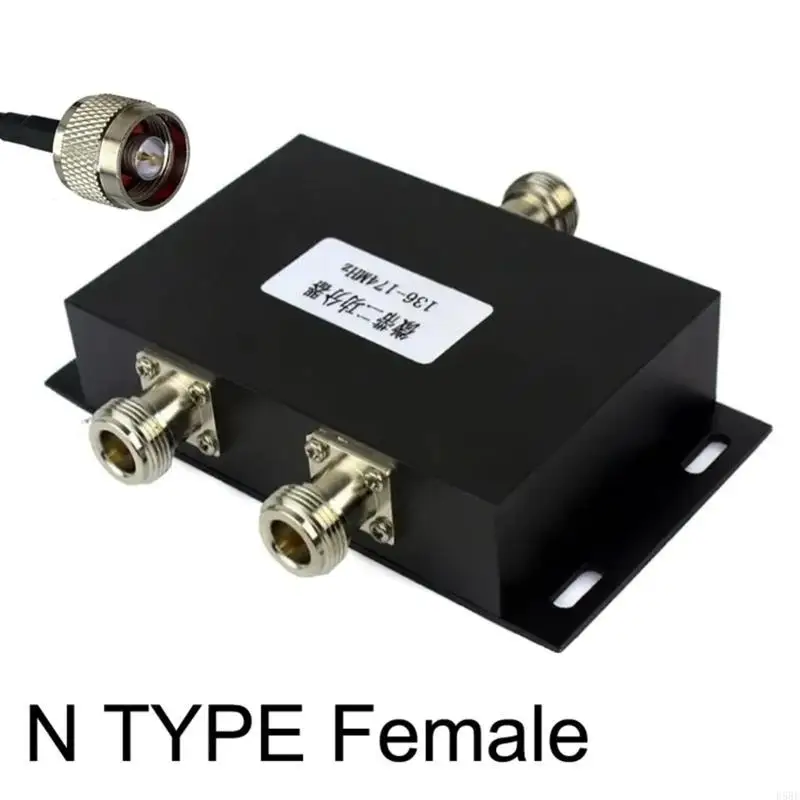 

D5BE Professional Splitter Distributor, подходящий для эффективного обмена сигналами UHF в системах связи, поддерживает 136-174