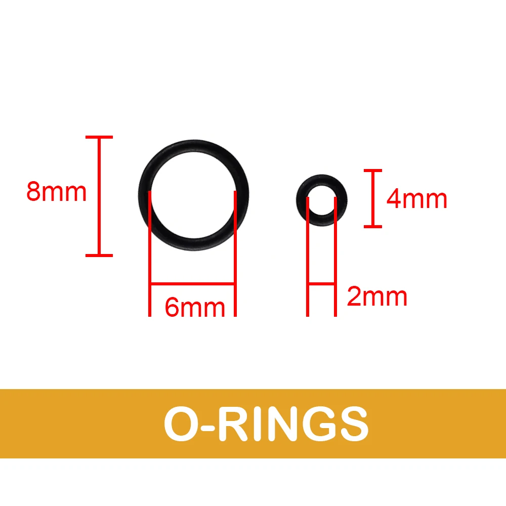 10Pcs O-Ring Gasket for Dental Sandblasting Gun Leak-proof Dental Air Polisher Accessory Dentistry Equipment