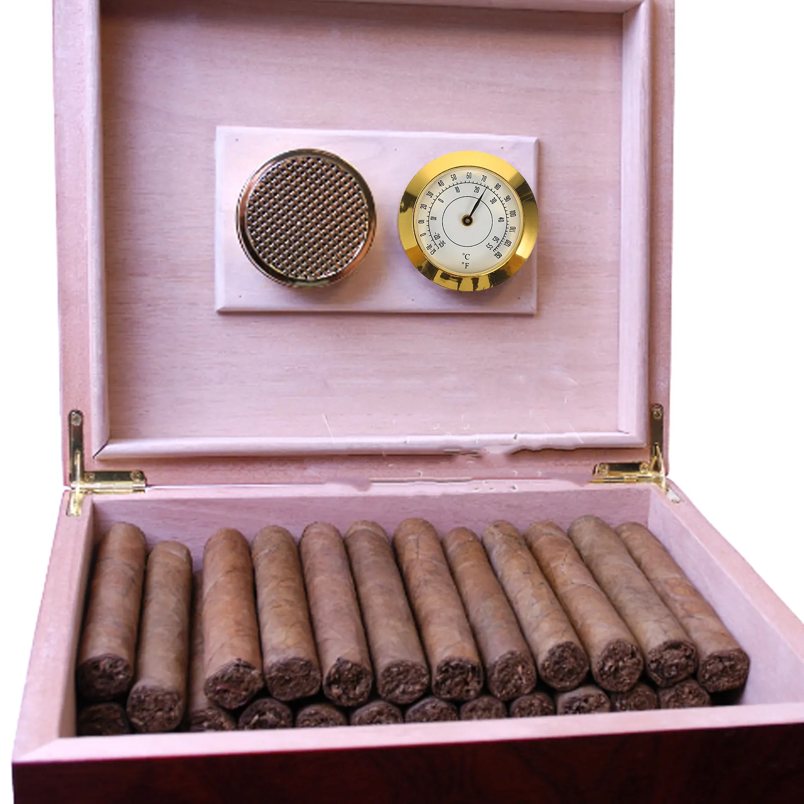 

Миниатюрный металлический термометр-указатель для сигаретных и гитарных кейсов, встроенный измеритель температуры, точный, компактный дизайн