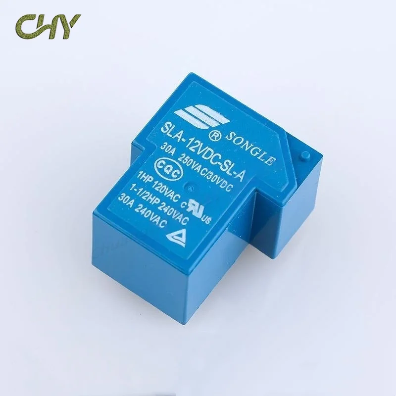 10PCS/lot Power relay SLA-05VDC-SL-A SLA-12VDC-SL-A SLA-24VDC-SL-A -C T90 30A 4PIN 5PIN 6PIN 5V 12V 24V 48V Time Relay