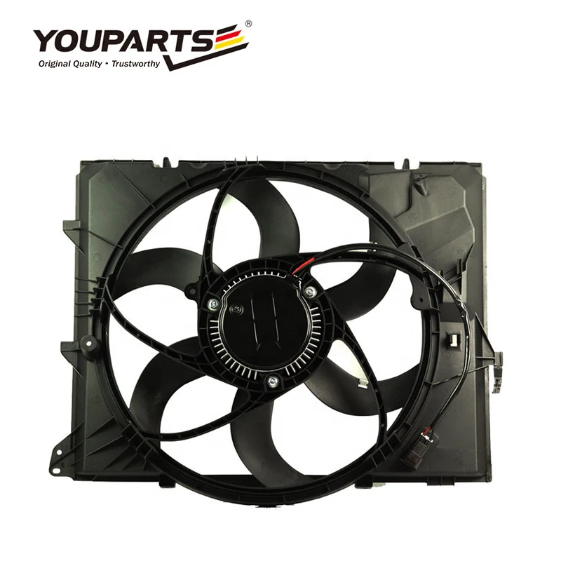 

12V 400W 600W 128i 325xi 328i E81 E84 E90 E91 E87 E89 OEM 17117590699 17427523259 Radiator Cooling Fan For