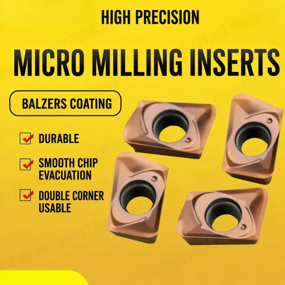 JDMTO70208R BM8818 Carbide Milling Insert R0.8 for Stainless Steel Steel High-Temp Alloy HRC45 Roughing Balzers Coating