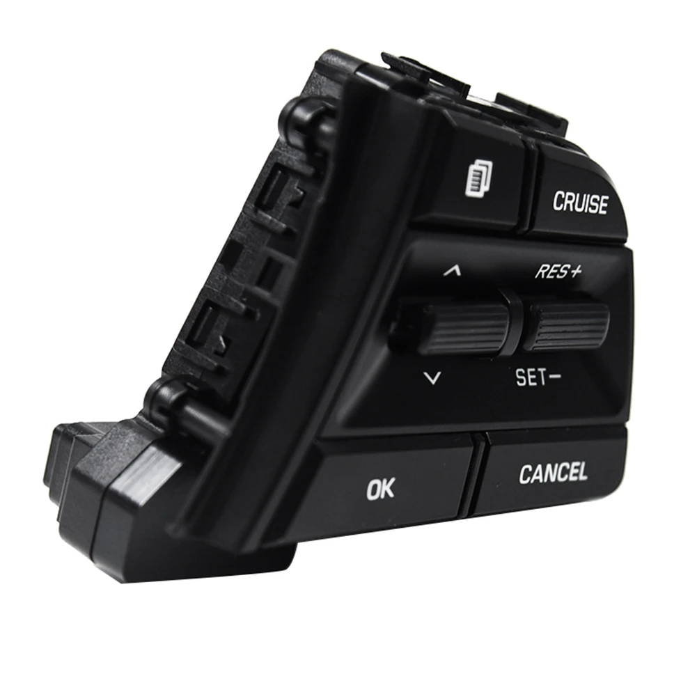 Pulsanti di controllo della velocità del volante dell'auto lato destro per Hyundai Elantra 2015-2020 Accessori auto 96720F2040—L49A
