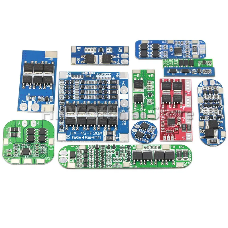 1s 2s 3s 4s 3A 20A 30Aリチウムイオンリチウム電池18650充電器pcb bms保護基板ドリルモータリポ電池モジュール5s 6s