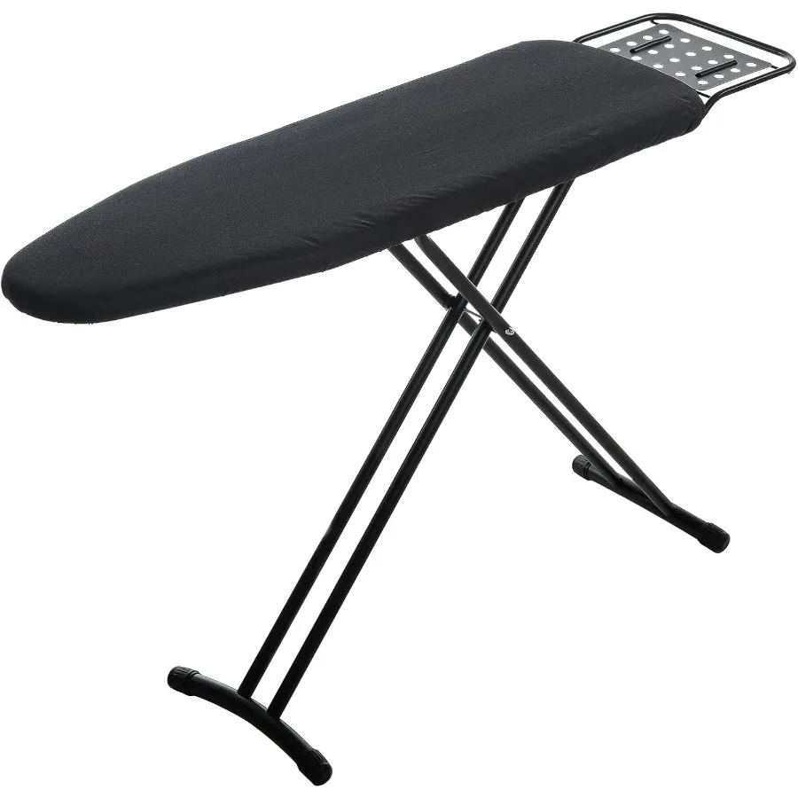 

Ironing Board Full Size, 54"x13" Heavy Duty Compact Ironing Board with Iron Rest, Heat Resistant Cover with Ultra Thick Padding,