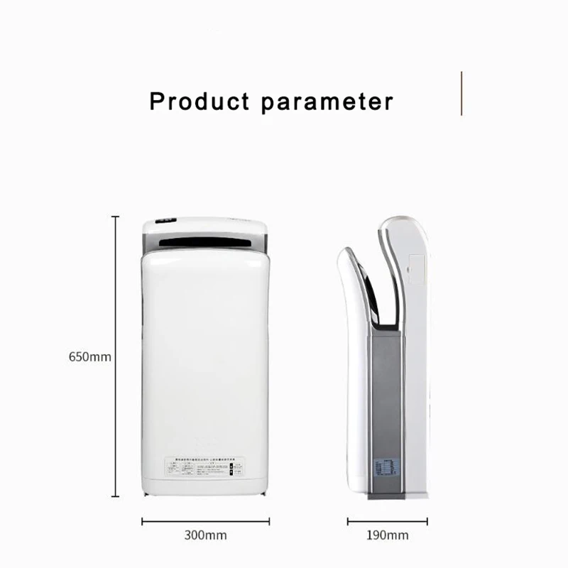 Fully Automatic Hand Dryer Automatic Sensor Hotel Bathroom Hot and Cold Switching High Speed Jet-type Hand Drying Machine