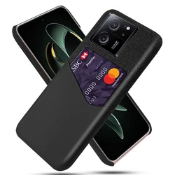 Business Case For Xiaomi 13T Pro Redmi K60 Ultra Funda Febric Card Holder Cover For Redmi K60 Ultra Capa For Xiaomi13T Pro Case