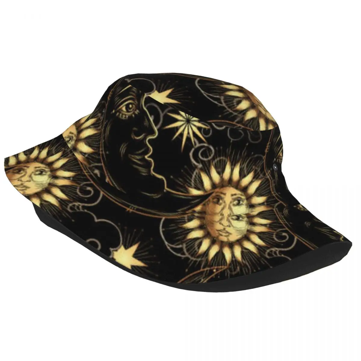 Fisherman Hat Unisex Bob Cap Magic Space Print Hip Hop Gorros Panama