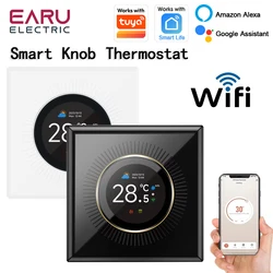 TUYA WiFi Smart Knob Thermostat Floor Heating Water Gas Boiler Home Room Programmabeating Water Gas Boiler for Alexa Google Home