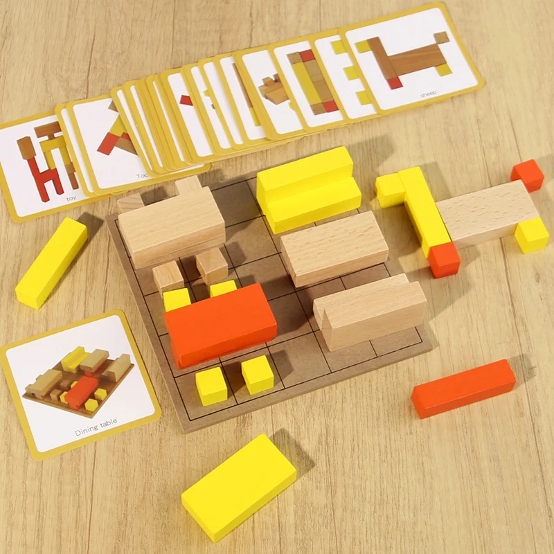 Juguetes de construcción creativos, juguetes educativos de apilamiento geométrico, juego de ladrillos de construcción, juguetes de aprendizaje multiusos, juguetes prácticos, regalos