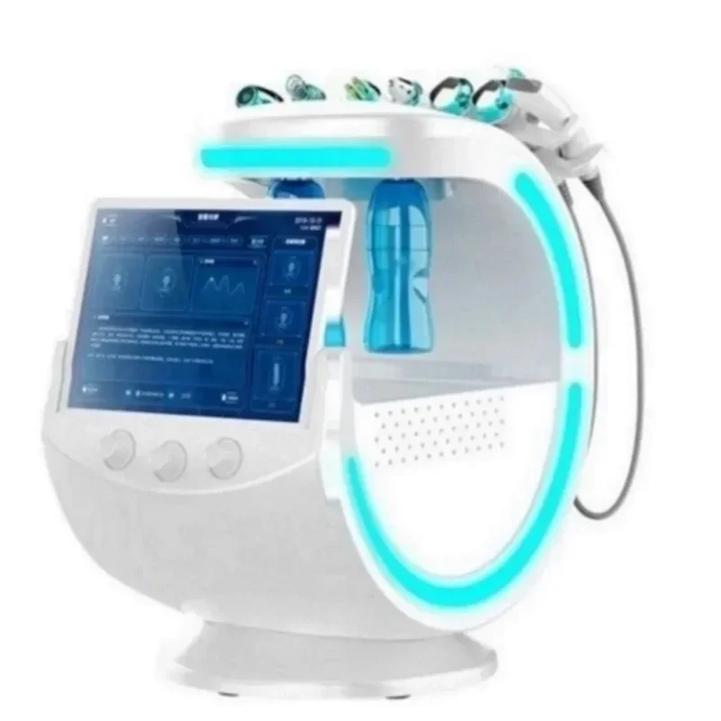 Zuurstof Dermabrasie Machine Intelligente Diagnose Huid Reiniging Hydra Microdermabrasie Gezichtsmachine Aqua Peel Rimpel Verwijderen