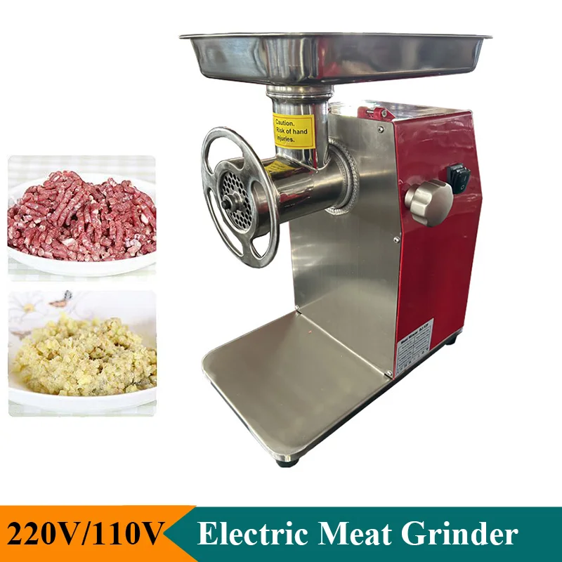 

850W Electric Meat Grinder Machine 250kg/h Food Grade Stainless Steel Meat Mincer Multifunctional Cooking Tools