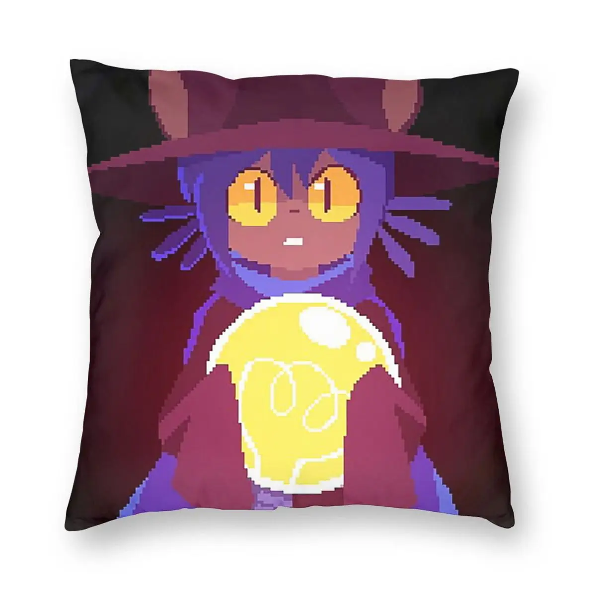 Anime Niko Oneshot Square Pillowcase Pillow Cover Cushion Zip Decorative Comfort Throw Pillow for Home Car