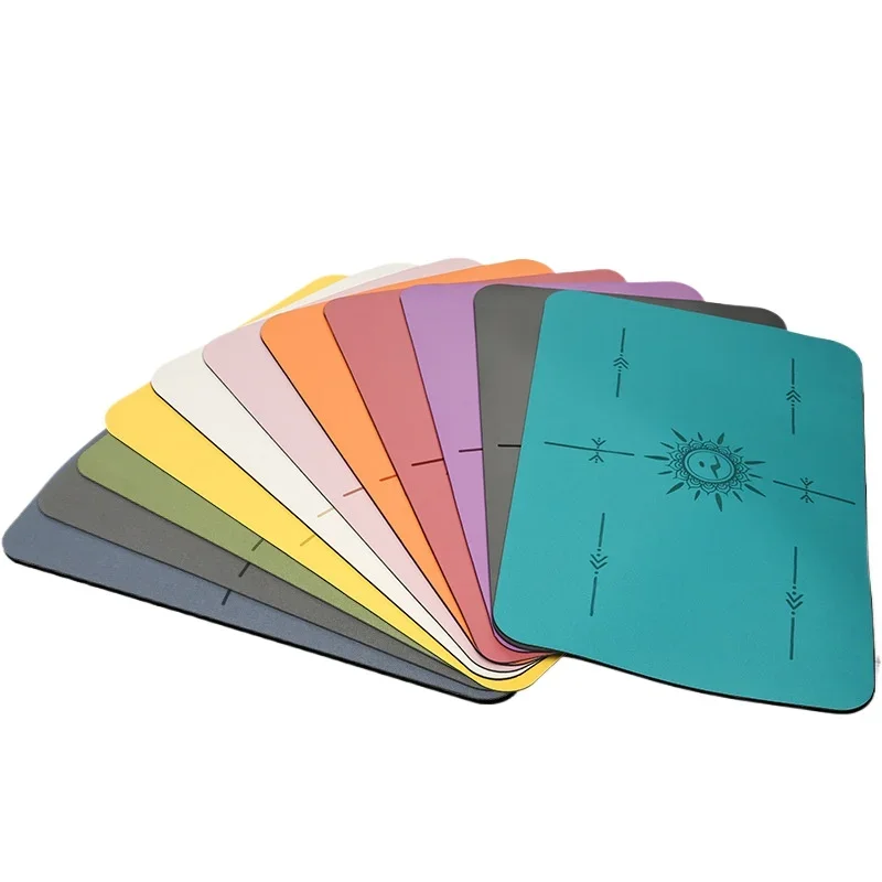 

Мини-плоский поддерживающий коврик, нескользящий полиуретановый резиновый коврик для йоги, 40 х 60 см, коврик для фитнеса с перевернутым балансом, толщина 5 мм