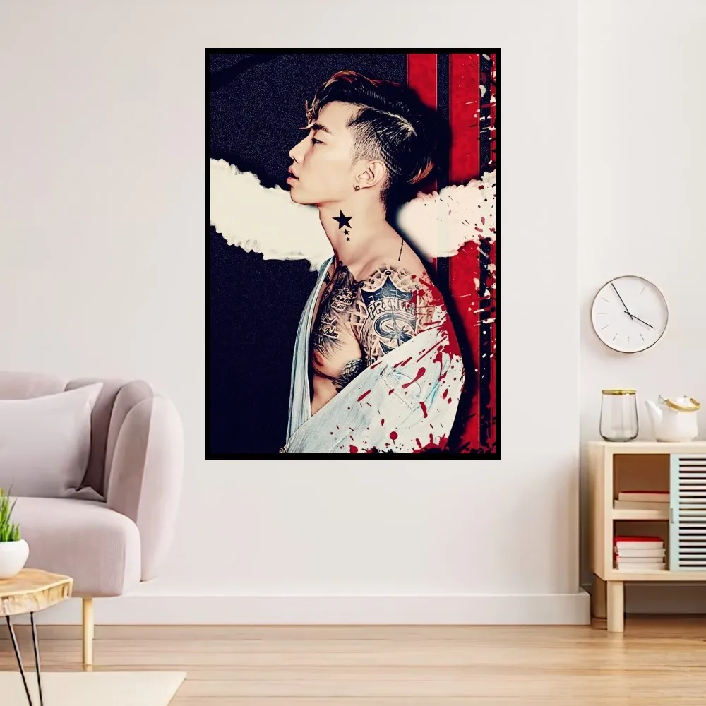 B-boy Jay Park Solo un poster Stampe Pittura murale Camera da letto Soggiorno Decorazione Ufficio Piccolo