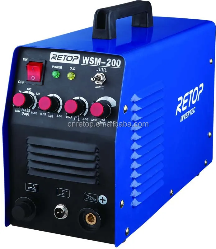 Soldadora Eléctrica Inverter de Corriente Continua Monofásica WSM-180, Máquina de Soldadura TIG Portátil, Precio