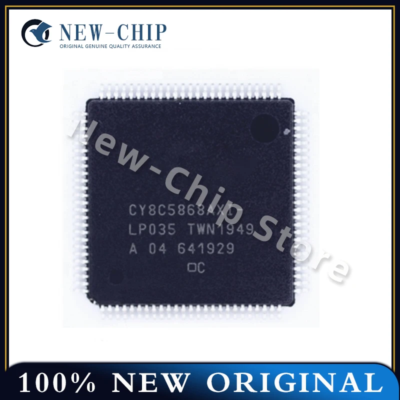 2PCS-10PCS/LOT CY8C5868AXI-LP035  CY8C5868AXI  TQFP100 67MHz MCU NEW ORIGINAL