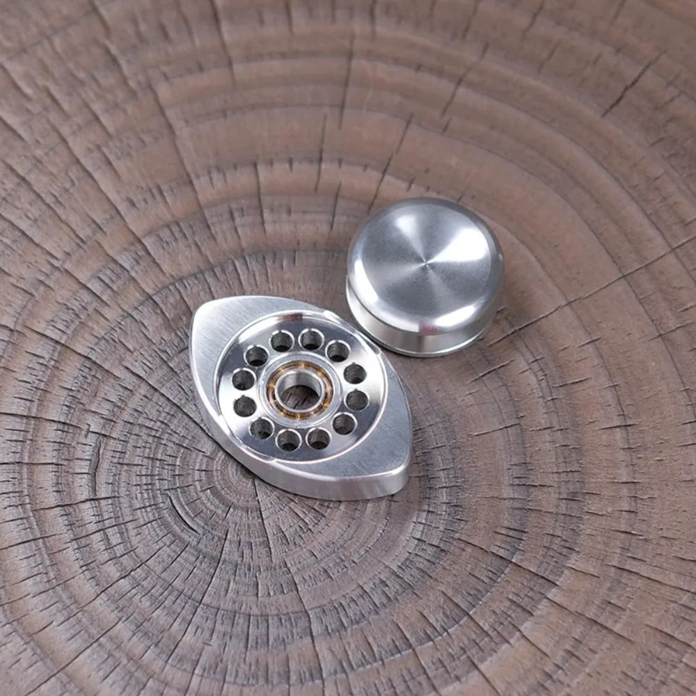 Mini Fidget Spinner RVS PEI Stress Relief Speelgoed Fidget Speelgoed Voor Volwassenen Draagbare Bureau Accessoires