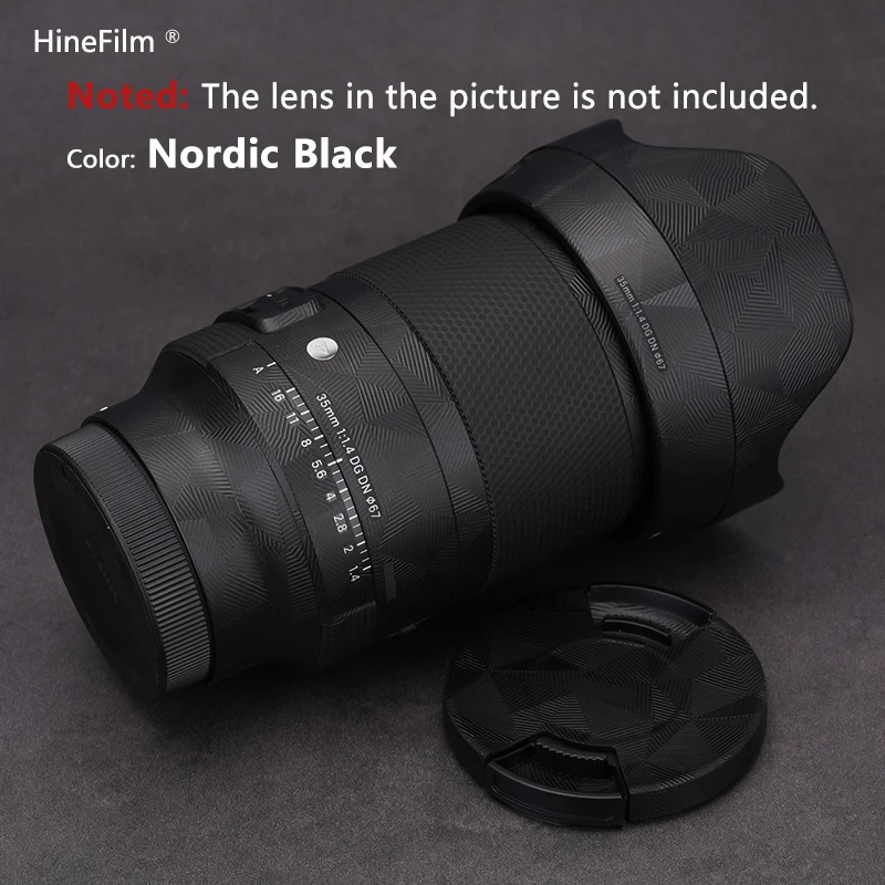 Sigma 35 F1.4 DG DN наклейка для объектива для Sigma Art 35 мм F1.4 DG DN объектив для Sony E Mount Премиум Наклейка защитная наклейка