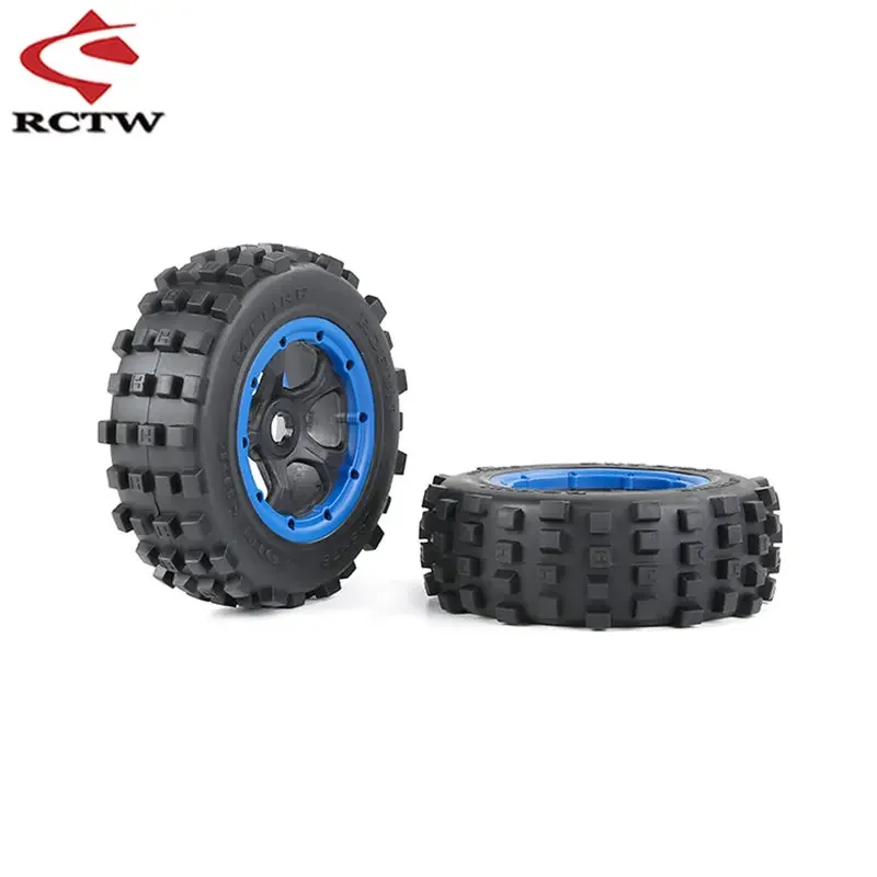 Hoge Kwaliteit Wasteland Band Achter- of Voorwiel Band 2 stks/set voor 1/5 Rc Auto HPI ROFUN ROVAN KM BAJA 5T 5SC 5FT LOSI DBXL Onderdelen